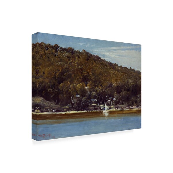 Tom Roberts 'The Camp, Sirius Cove' Canvas Art,14x19